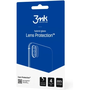 [CR] Szkło hybrydowe na obiektyw aparatu 3MK Lens Protection Samsung Galaxy S22 Ultra [4 PACK]