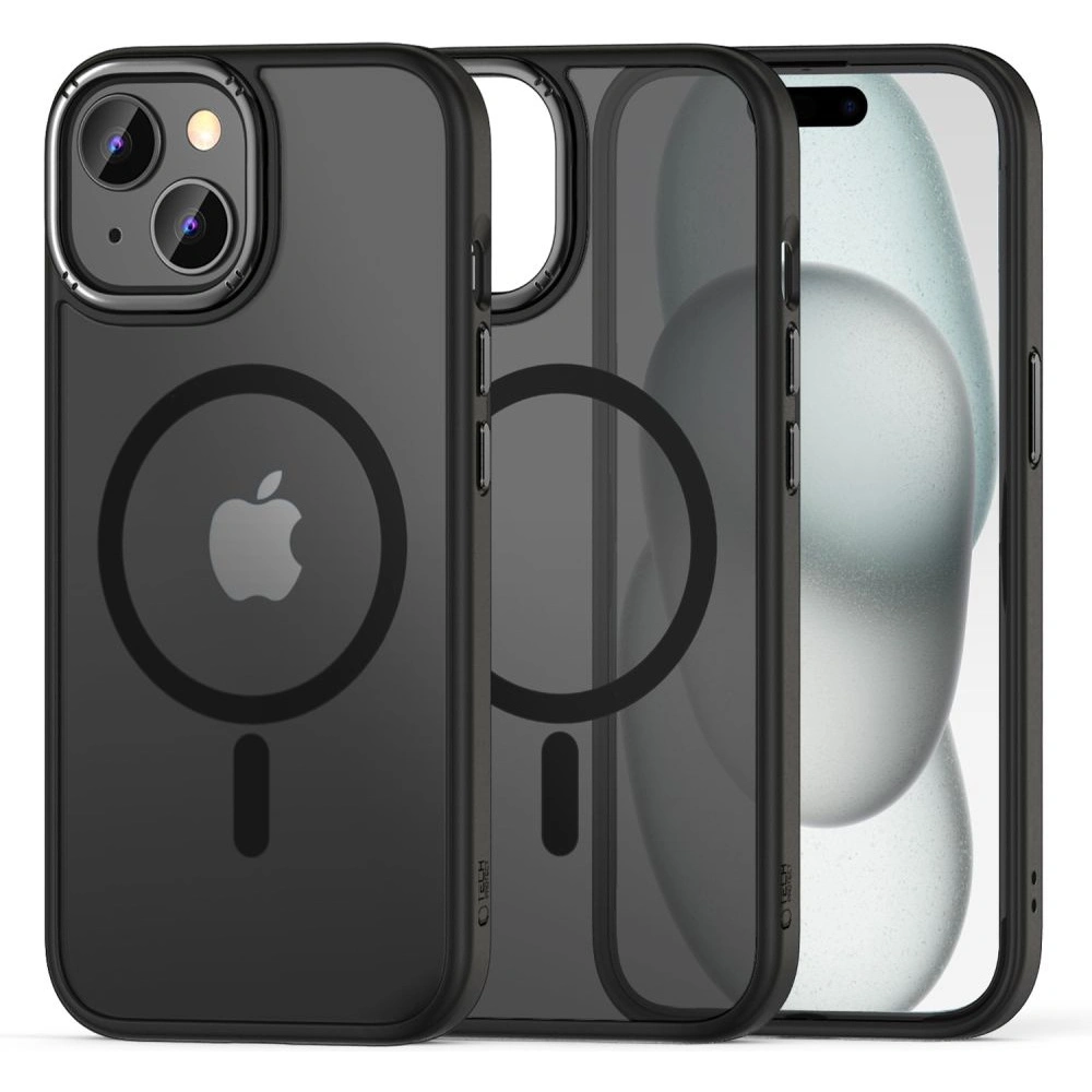 [CR] Etui Tech-Protect MagMat 2 MagSafe Apple iPhone 15 Matte Black