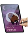 Prywatyzujące szkło hybrydowe Bizon Glass Tab Mule Shadow do Xiaomi Poco Pad M1 matowe