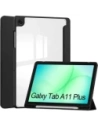 Etui z klapką Bizon Case Tab Clear Matt do Samsung Galaxy Tab A11+ Plus / A9+ Plus czarne