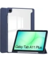 Etui z klapką Bizon Case Tab Clear Matt do Samsung Galaxy Tab A11+ Plus / A9+ Plus granatowe