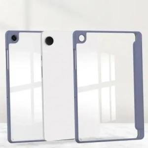 Etui z klapką Bizon Case Tab Clear Matt do Samsung Galaxy Tab A11+ Plus / A9+ Plus lawendowe