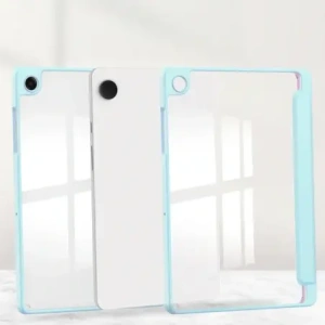 Etui z klapką Bizon Case Tab Clear Matt do Samsung Galaxy Tab A11+ Plus / A9+ Plus błękitne