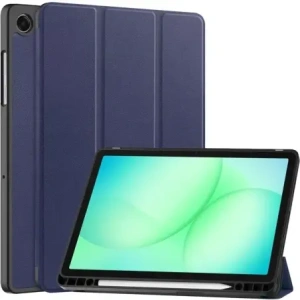Etui z klapką Bizon Case Tab Lizard do Samsung Galaxy Tab A11+ Plus / A9+ Plus granatowe