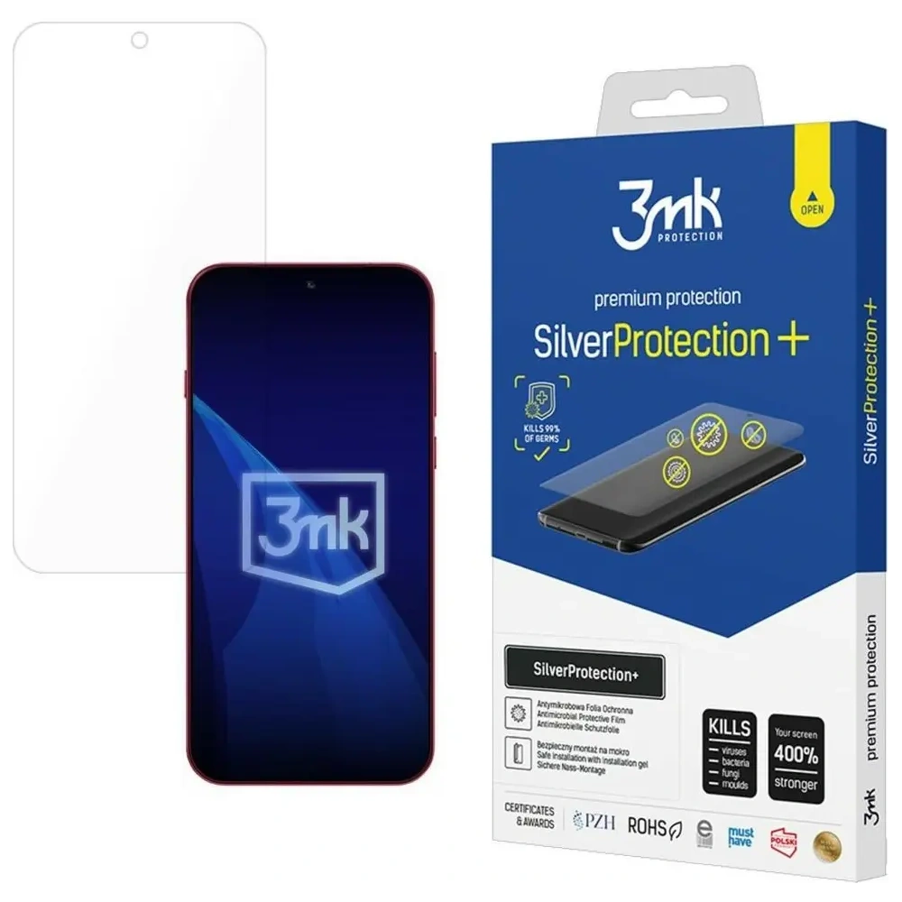 Antymikrobowa folia ochronna 3MK SilverProtect+ do Oppo Find X9 Pro