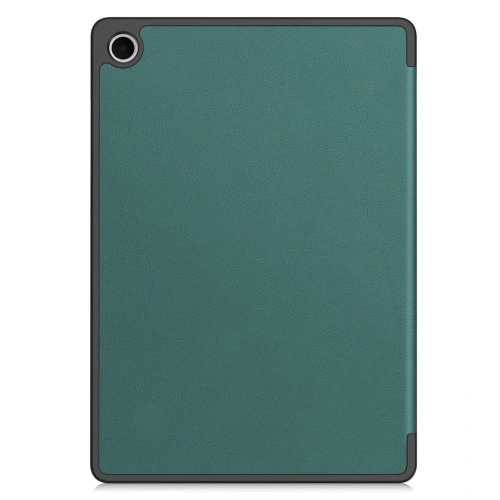 Etui z klapką Bizon Case Tab Lizard do Samsung Galaxy Tab A11+ Plus / A9+ Plus ciemnozielone