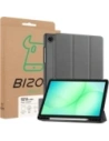 Etui z klapką Bizon Case Tab Lizard do Samsung Galaxy Tab A11+ Plus / A9+ Plus szare