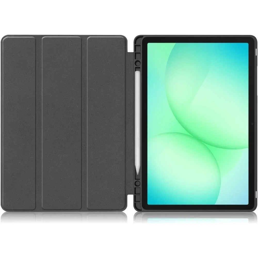 Etui z klapką Bizon Case Tab Lizard do Samsung Galaxy Tab A11+ Plus / A9+ Plus czerwone