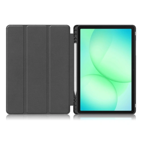 Etui z klapką Bizon Case Tab Lizard do Samsung Galaxy Tab A11+ Plus / A9+ Plus różowozłote