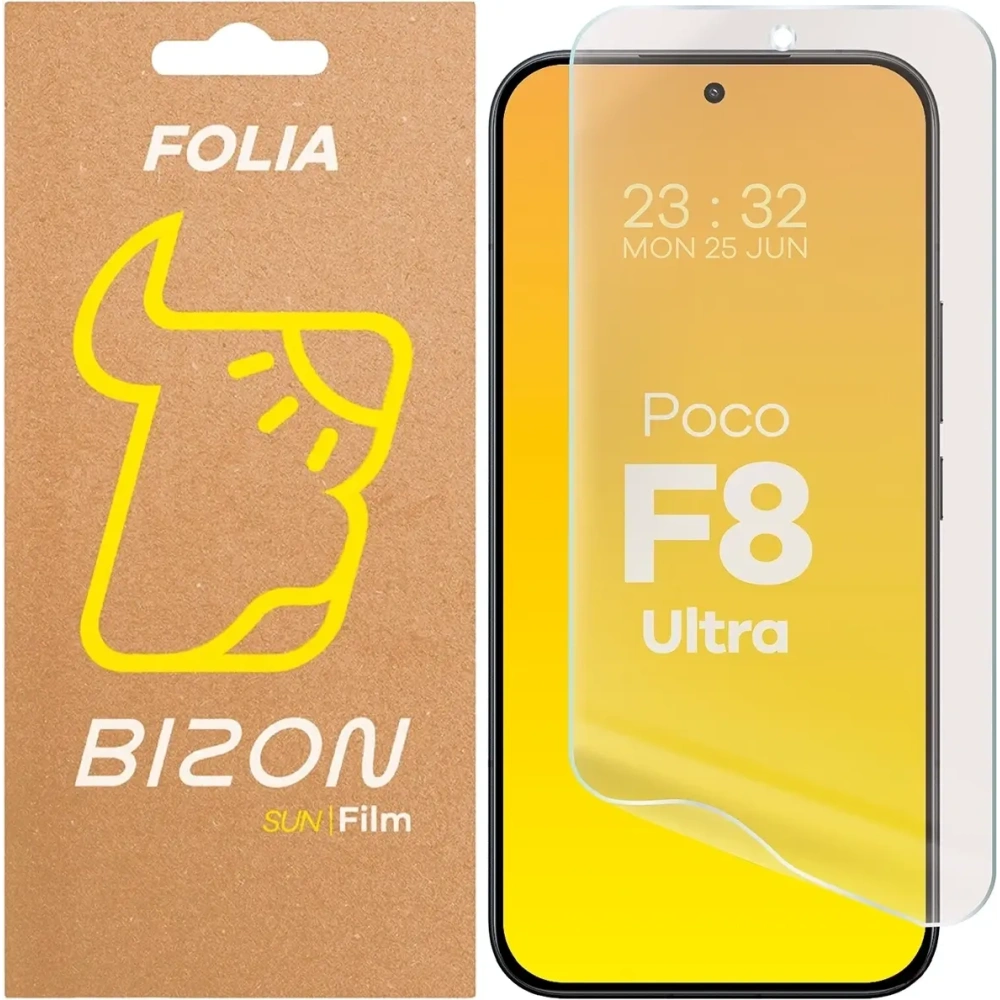 Folia matowa Bizon Glass Film Sun do Xiaomi POCO F8 Ultra