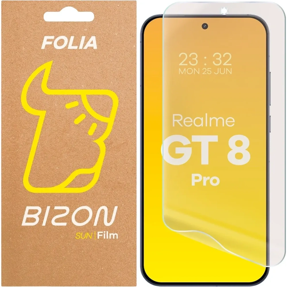 Folia matowa Bizon Glass Film Sun do Realme GT 8 Pro