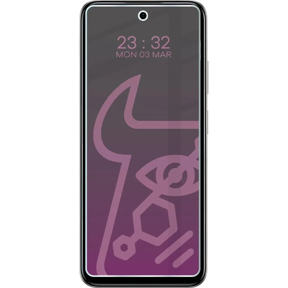 Prywatyzujące szkło hybrydowe Bizon Glass Mule Shadow do Infinix Hot 50 4G matowe