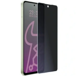 Prywatyzujące szkło hybrydowe Bizon Glass Mule Shadow do Oppo A5 Pro 5G matowe