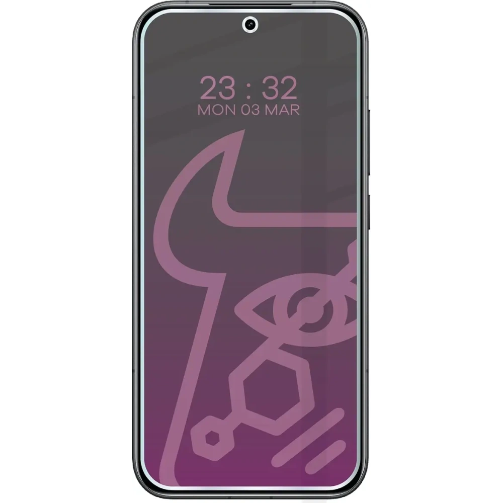 Prywatyzujące szkło hybrydowe Bizon Glass Mule Shadow do Xiaomi POCO F8 Pro matowe