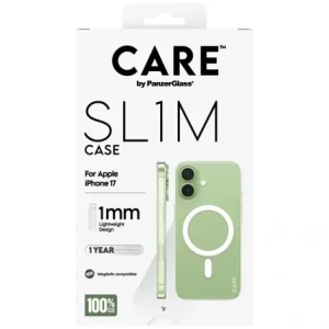 Etui CARE by PanzerGlass SL1M MagSafe do Apple iPhone 17 przezroczysty