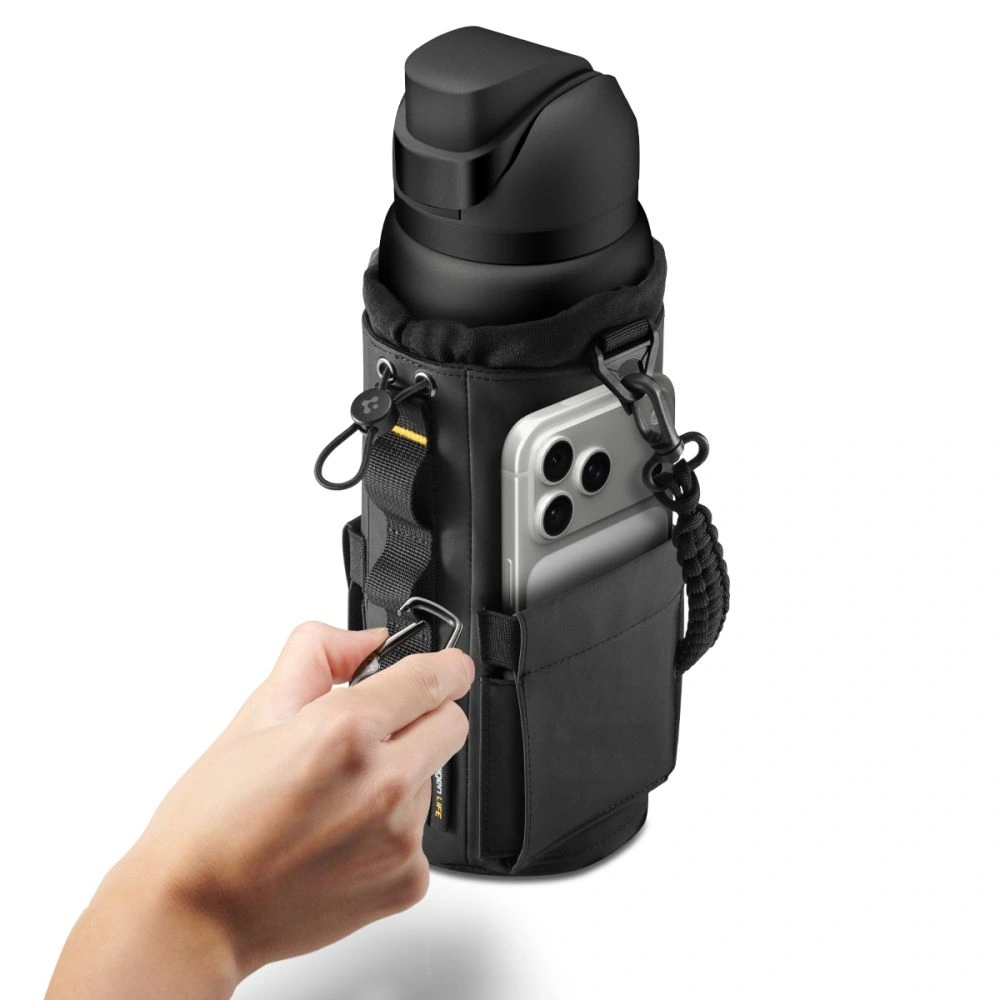 Etui na butelkę Spigen LF500 Tumbler Bag Black