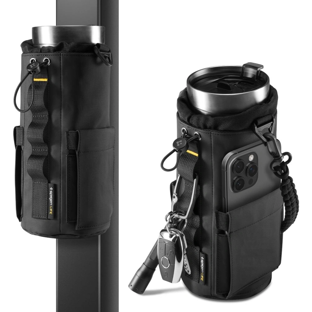 Etui na butelkę Spigen LF500 Tumbler Bag Black