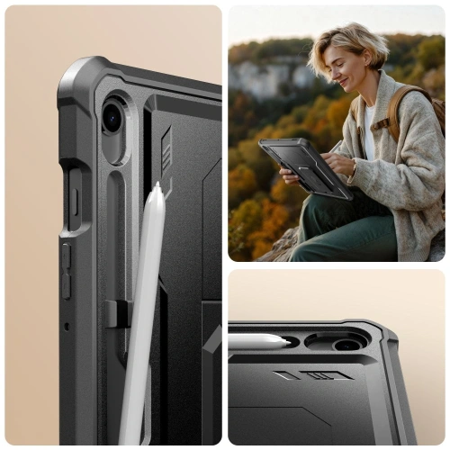 Etui Tech-Protect Kevlar Pro do Samsung Galaxy Tab S9 11.0 / S10 Fe / S10 Lite 10.9 X710 / X716b / X520 / X526 / X400 / X406b Black