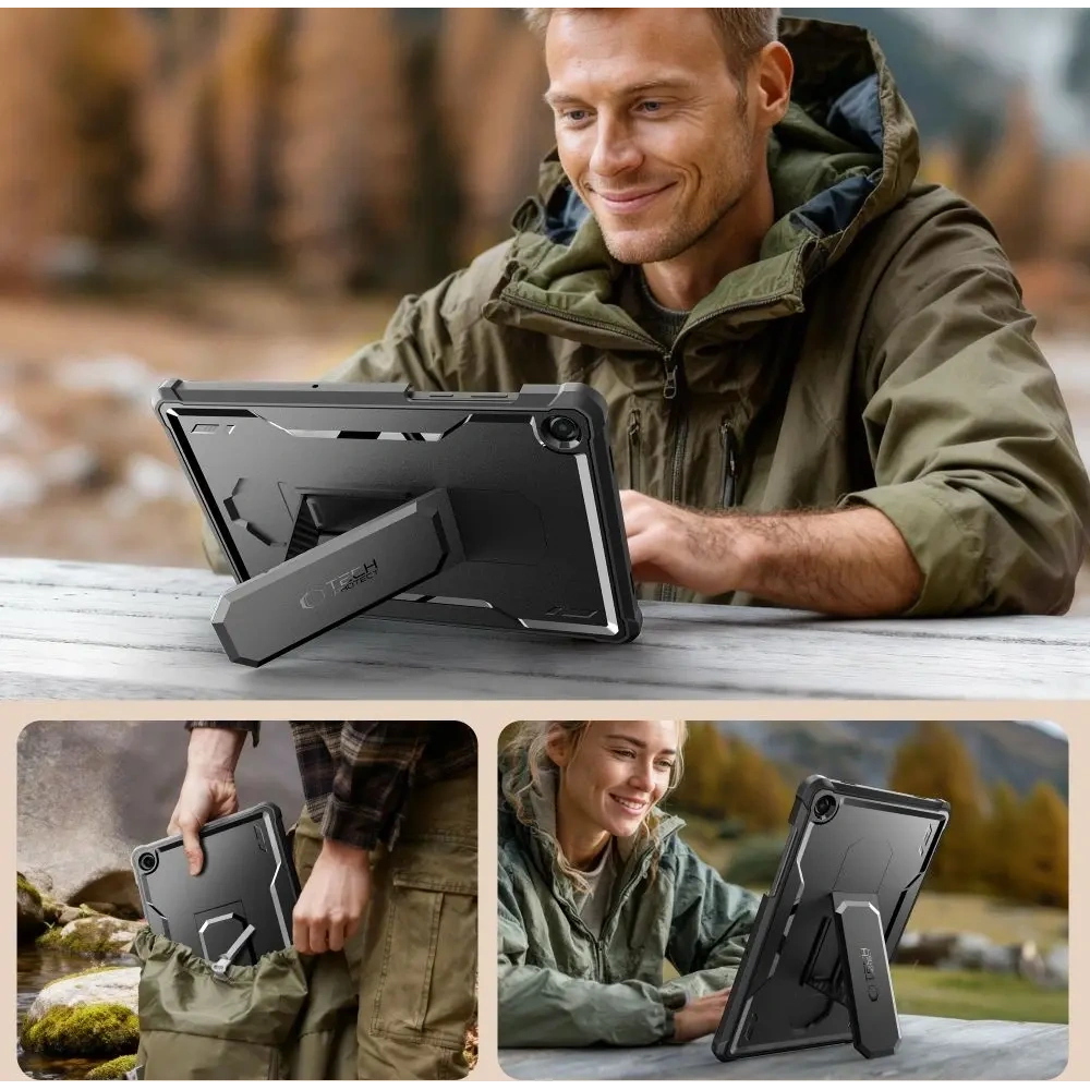 Etui Tech-Protect Kevlar Pro do Samsung Galaxy Tab A9+ / A11+ Plus 11.0 X210 / X215 / X216 / X230 / X235 / X236 Black