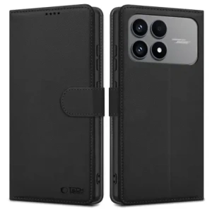 Etui z klapką Tech-Protect Wallet do Xiaomi Poco F8 Pro Black