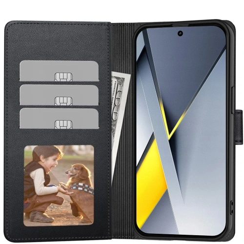 Etui z klapką Tech-Protect Wallet do Xiaomi Poco F8 Pro Black