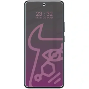 Prywatyzujące szkło hybrydowe Bizon Glass Mule Shadow do Realme 14T 5G matowe