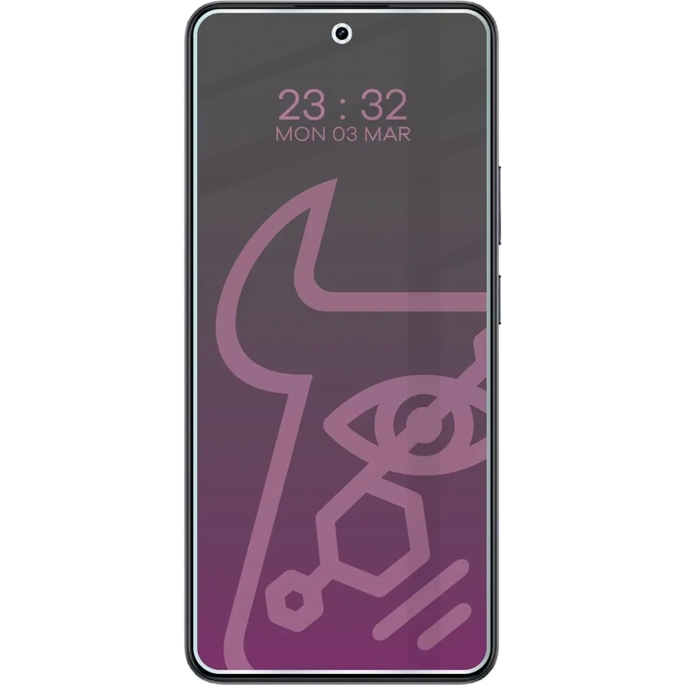 Prywatyzujące szkło hybrydowe Bizon Glass Mule Shadow do Realme 14T 5G matowe