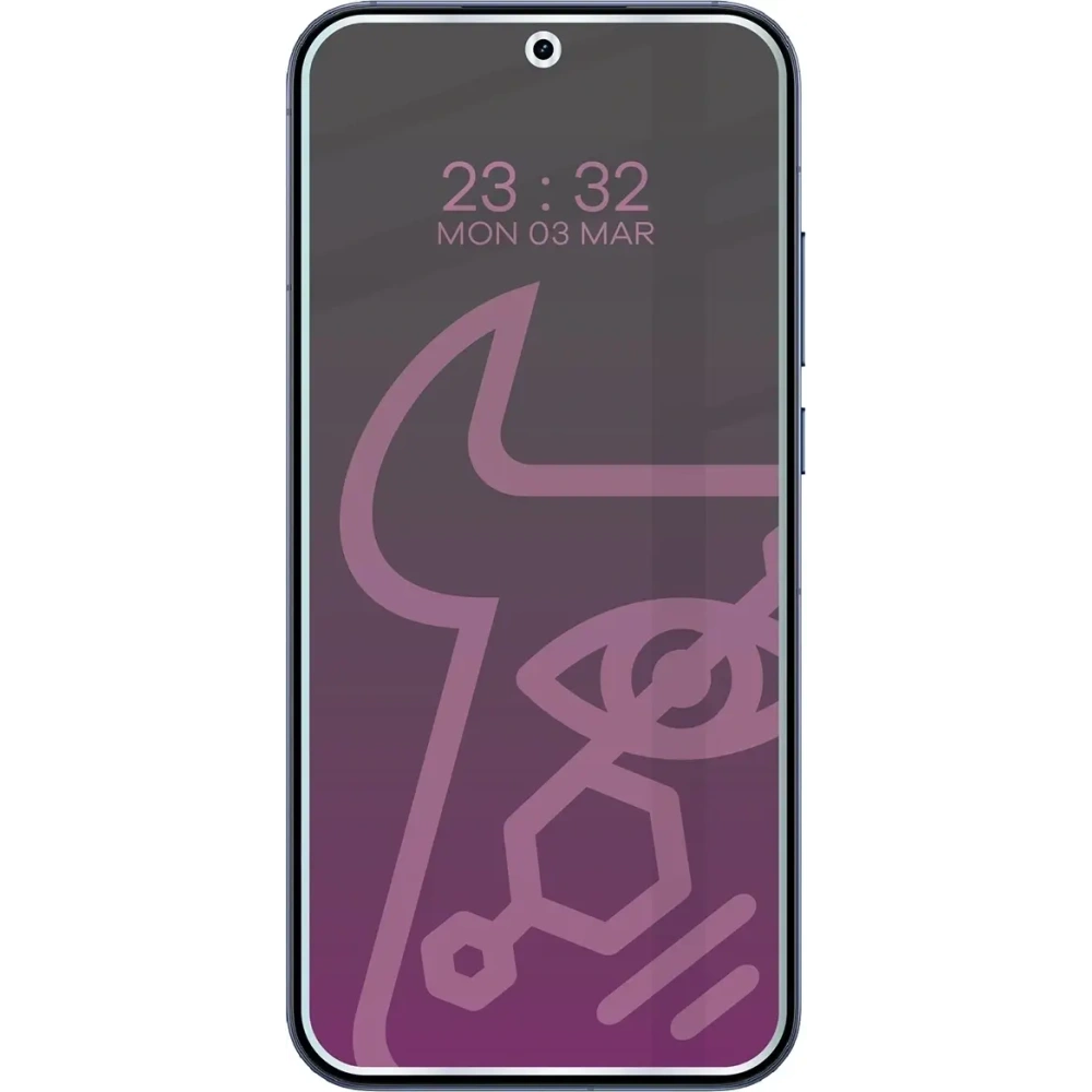 Prywatyzujące szkło hybrydowe Bizon Glass Mule Shadow do Realme GT 8 Pro matowe