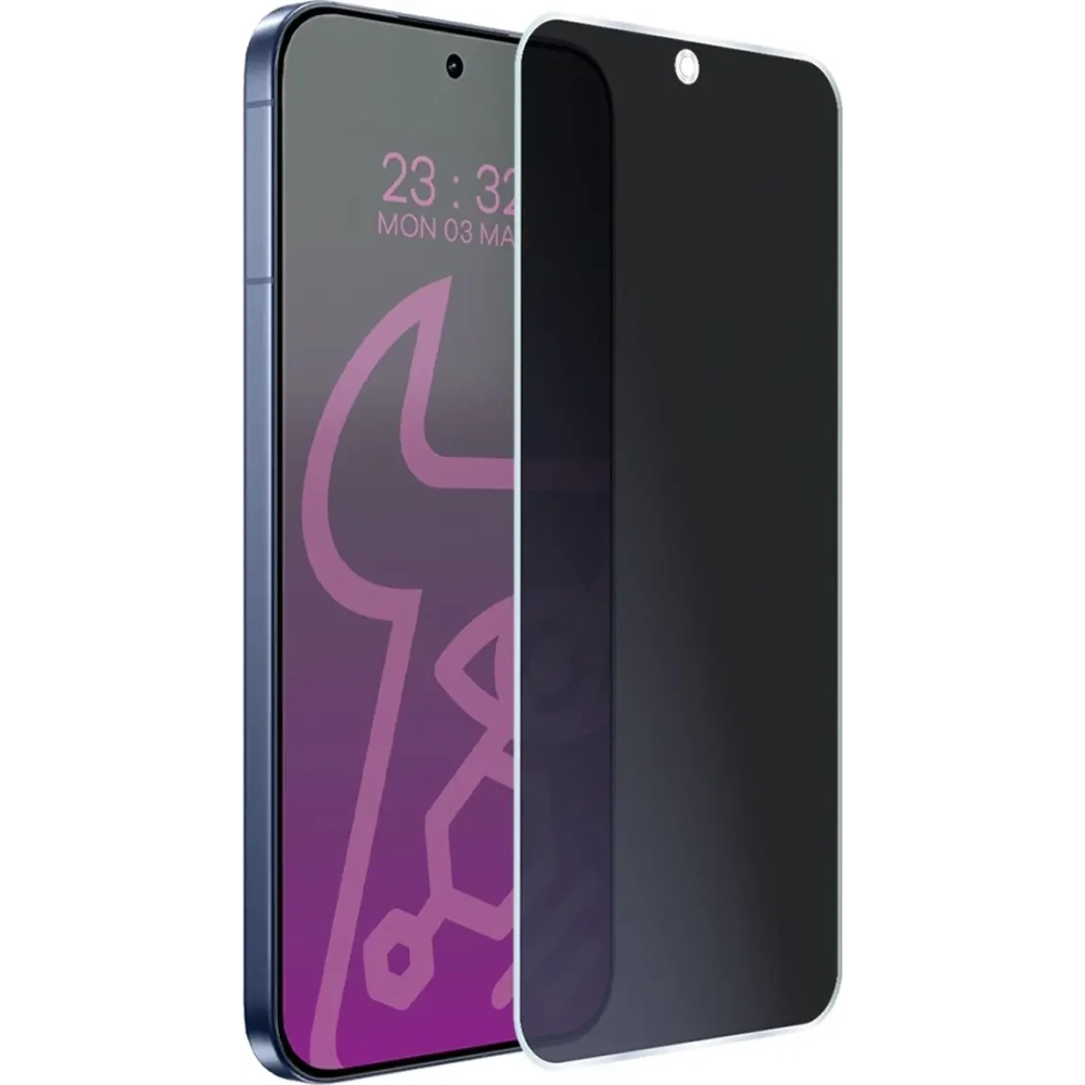 Prywatyzujące szkło hybrydowe Bizon Glass Mule Shadow do Realme GT 8 Pro matowe