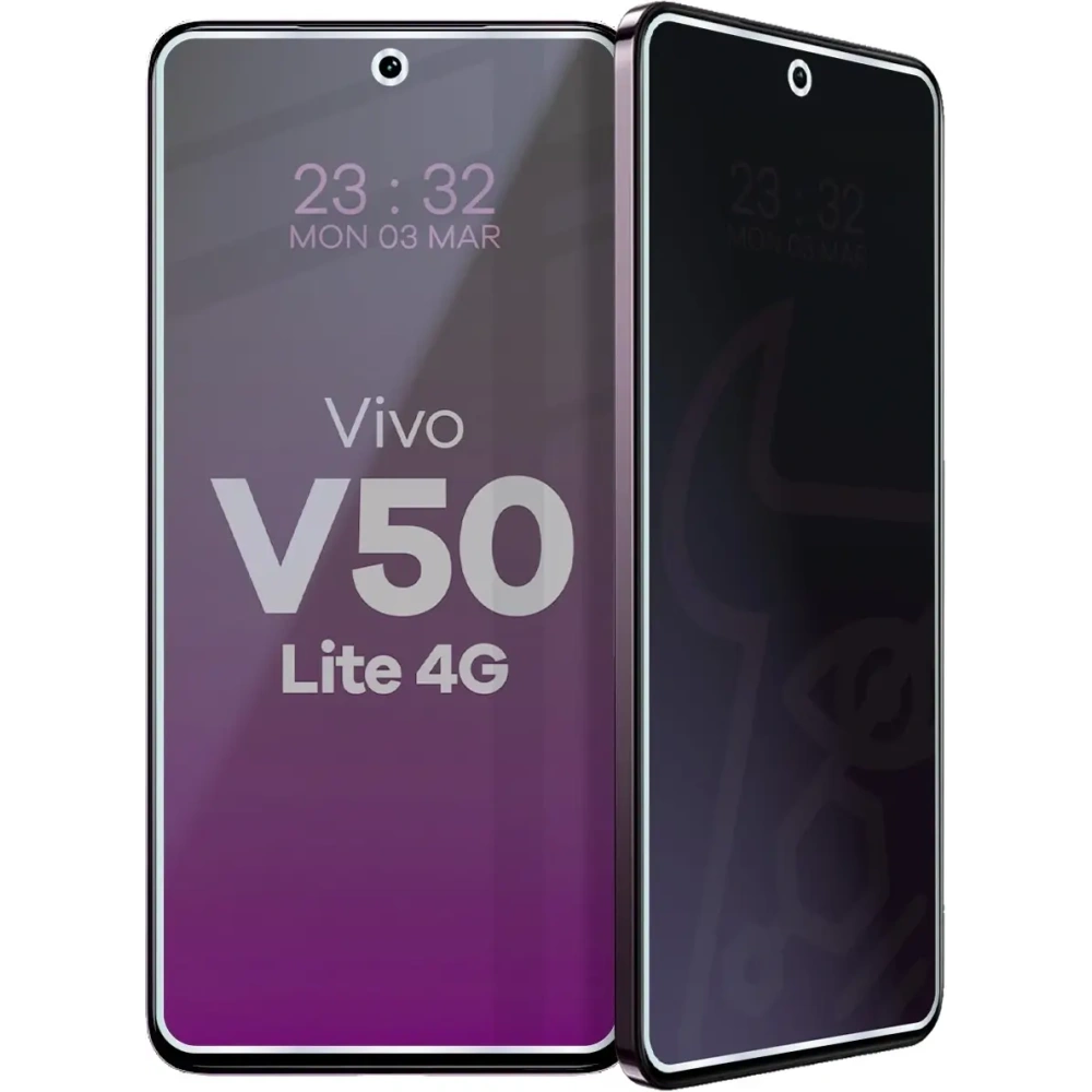 Prywatyzujące szkło hybrydowe Bizon Glass Mule Shadow do Vivo V50 Lite 4G matowe