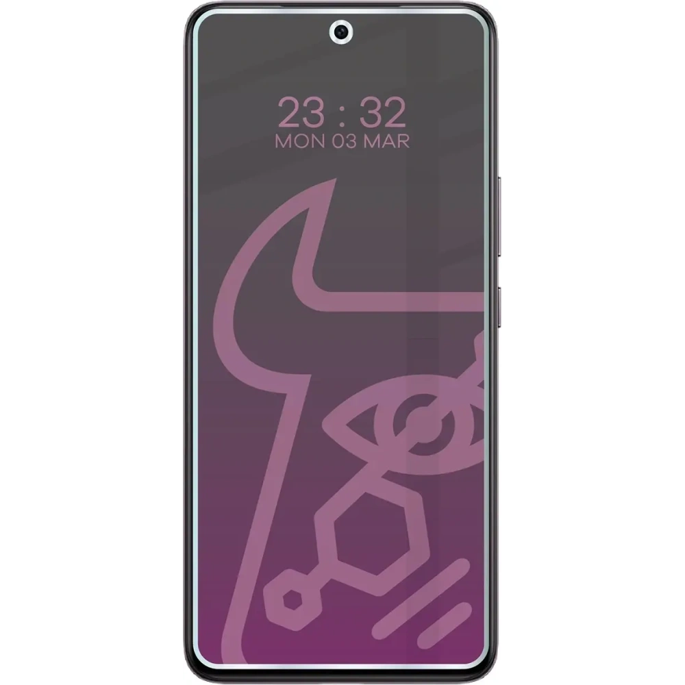 Prywatyzujące szkło hybrydowe Bizon Glass Mule Shadow do Vivo V50 Lite 4G matowe