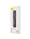 Buy Baseus Orange Dot Multifunctionale remote control for presentation, with a laser pointer - gray - BSU1645GRY - {ean13} - Home Screen Store Europe