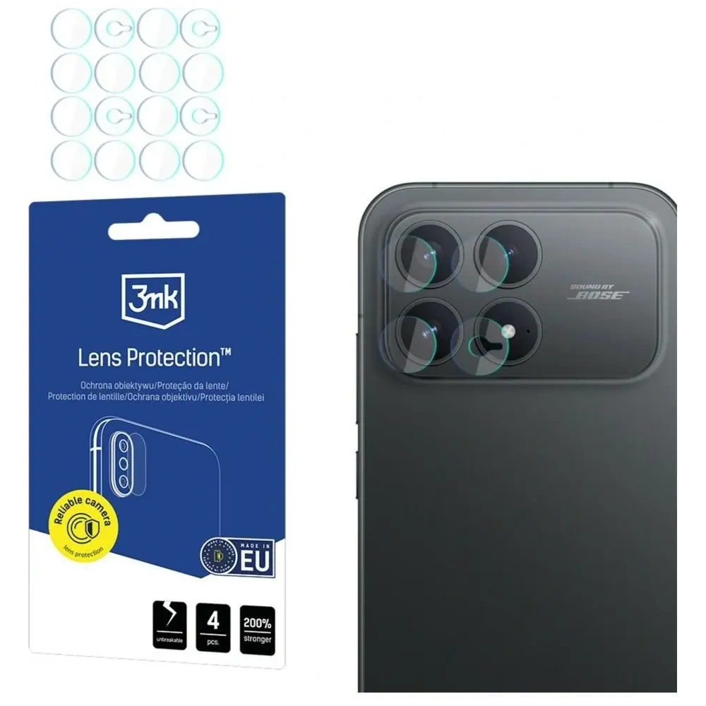 Ochrona na obiektyw aparatu 3MK Lens Protection do POCO F8 Pro