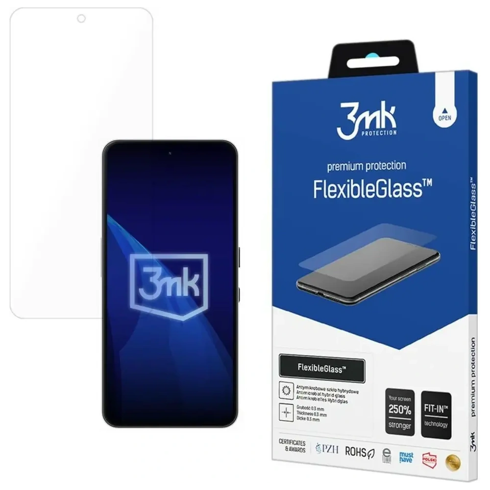 Szkło hybrydowe 3MK FlexibleGlass do Nothing Phone (3a) Lite