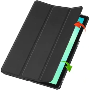 Etui z klapką Bizon Case Tab Croc do Samsung Galaxy Tab A11+ Plus / A9+ Plus czarne