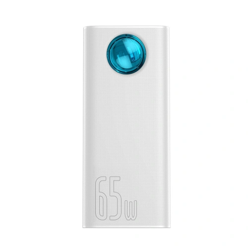 Kup Baseus Powerbank Amblight, 30000mAh, QC 3.0, PD, 3A, 65W (weiß) - BSU1646WHT - {ean13} - Sklep Home Screen