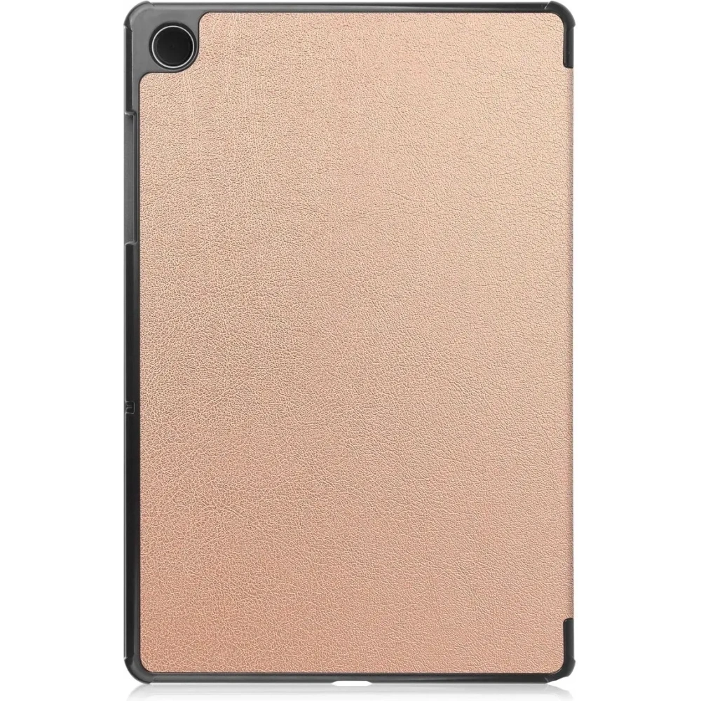 Etui z klapką Bizon Case Tab Croc do Samsung Galaxy Tab A11+ Plus / A9+ Plus różowozłote