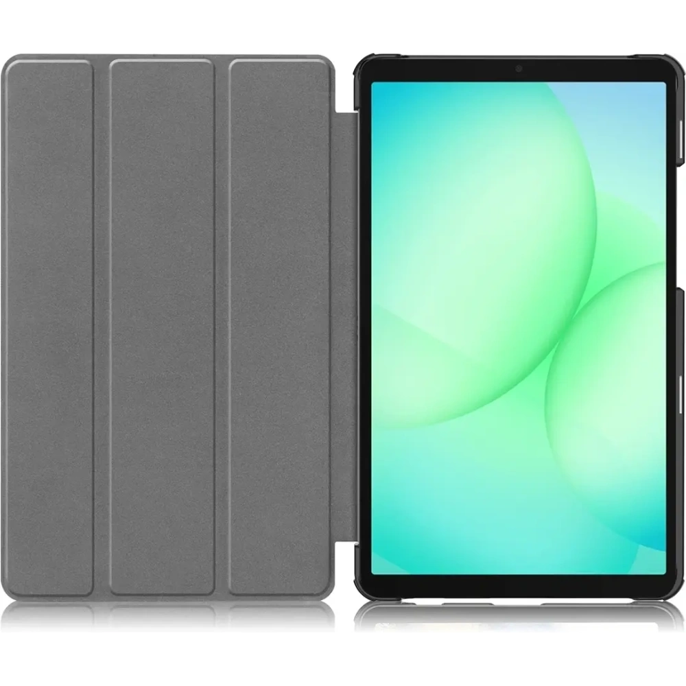 Etui z klapką Bizon Case Tab Croc do Samsung Galaxy Tab A11 / A9 granatowe