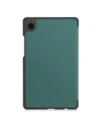 Etui z klapką Bizon Case Tab Croc do Samsung Galaxy Tab A11 / A9 ciemnozielone