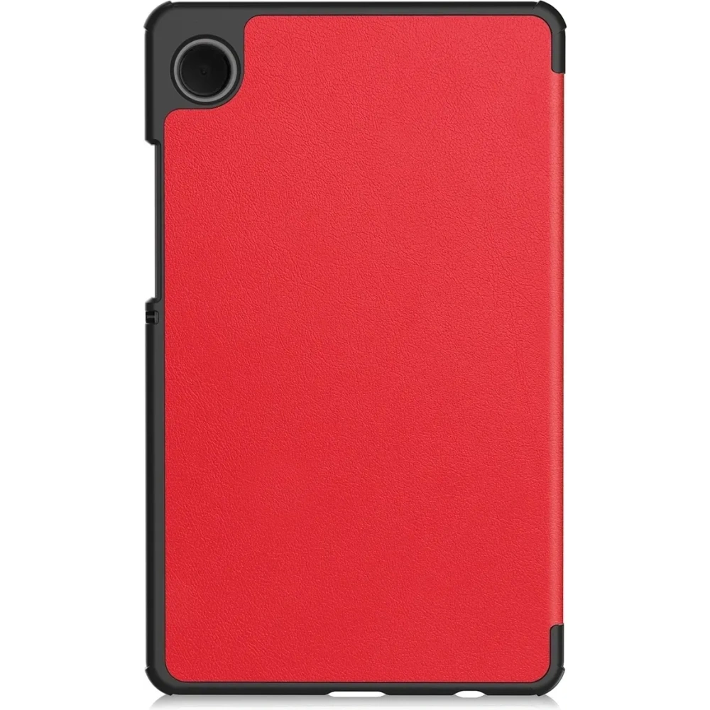 Etui z klapką Bizon Case Tab Croc do Samsung Galaxy Tab A11 / A9 czerwone