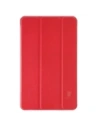 Etui z klapką Bizon Case Tab Croc do Samsung Galaxy Tab A11 / A9 czerwone