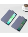 Etui z klapką Bizon Case Tab Clear Matt do Samsung Galaxy Tab A11 / A9 lawendowe