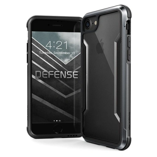 Kup Alumínium tok X-Doria Defense Shield Apple iPhone SE 2022/SE 2020/8/7 (Fekete) - XDR064BLK - {ean13} - Sklep Home Screen