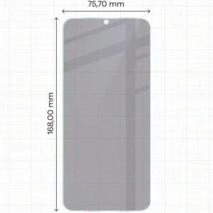 Prywatyzujące szkło hybrydowe Bizon Glass Mule Shadow do Xiaomi POCO C85 4G matowe