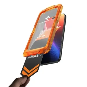 Szkło hartowane Spigen Alm Glas.tr Slim do Apple iPhone 17 Pro Clear [3 PACK]