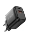 Ładowarka sieciowa Tech-Protect NCA45W-GAN USB-A, USB-C Network Charger PD 45W / QC3.0 Black