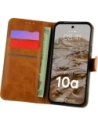 Etui z klapką Bizon Case Pocket do Google Pixel 10a brązowe