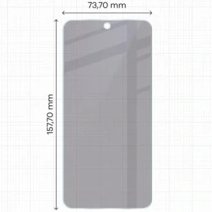 Prywatyzujące szkło hybrydowe Bizon Glass Mule Shadow do Samsung Galaxy M35 5G matowe