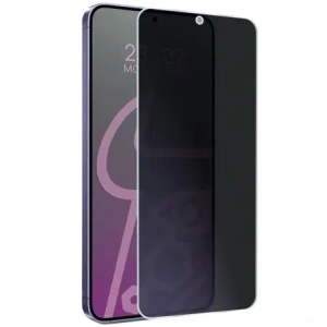 Prywatyzujące szkło hybrydowe Bizon Glass Mule Shadow do Samsung Galaxy S24+ Plus matowe