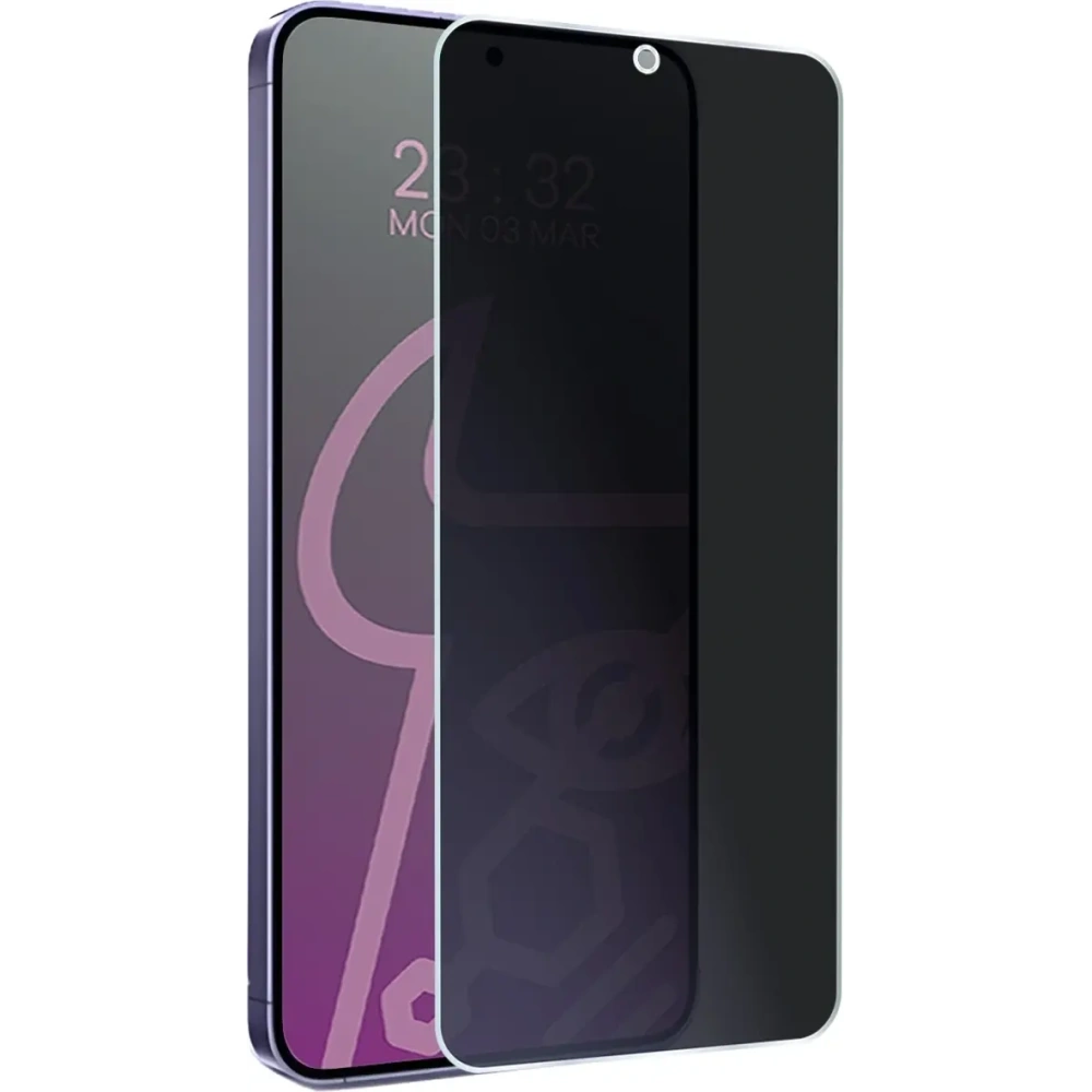 Prywatyzujące szkło hybrydowe Bizon Glass Mule Shadow do Samsung Galaxy S24+ Plus matowe